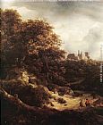 Jacob van Ruisdael The Castle at Bentheim painting